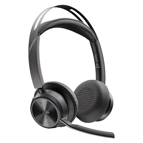 Poly VOYAGER FOCUS 2 UC,VFOCUS2-M C USB-A,WW Poly | USB-A Headset | Built-in microphone | Yes | Black | Bluetooth | USB Type-A |